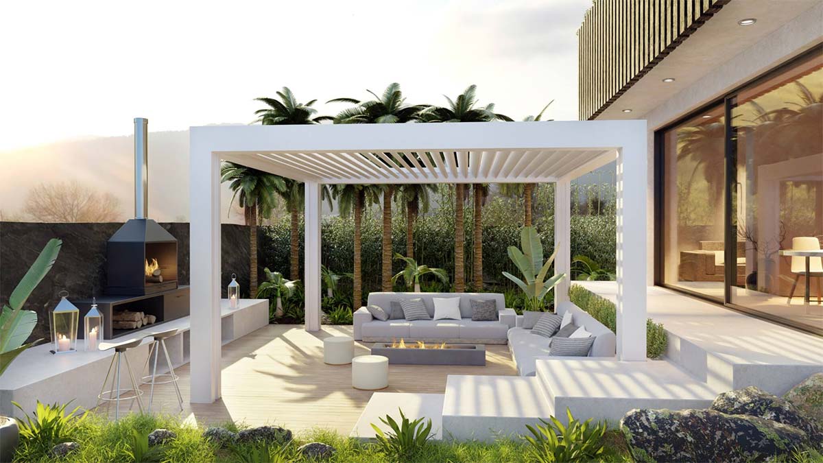 Toldelux pergola